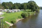 Campingplatz rechtes Ufer vor der »Holteyer Brücke« in Essen-Horst